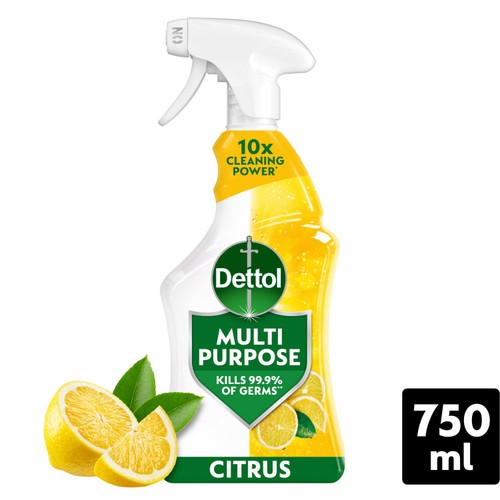 Dettol Anti-Bacterial Disinfectant Multi Surface Citrus Spray 