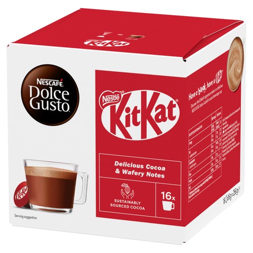 Nescafe Dolce Gusto KitKat Hot Chocolate 16 Capsules thumbnail 5