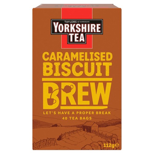 Yorkshire Caramelised Biscuit Brew 40 Tea Bags  thumbnail 2