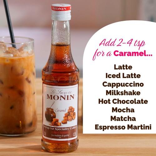 Monin Caramel Syrup thumbnail 5