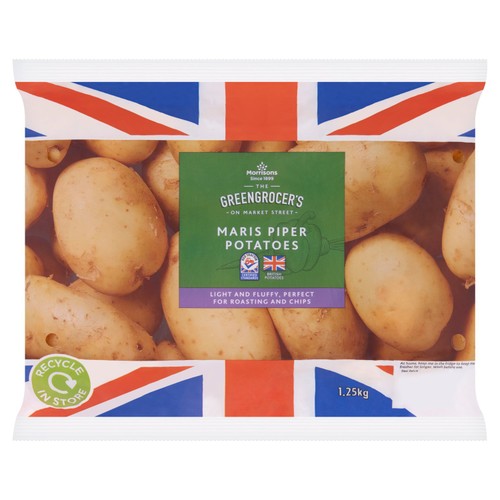 Morrisons British Maris Piper Potatoes 1.25Kg