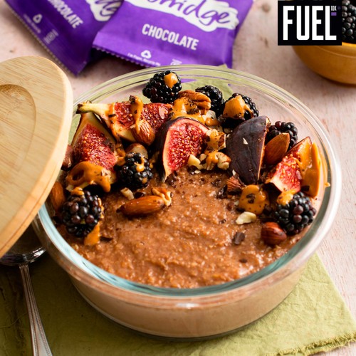 FUEL 10K Chocolate Protein Porridge Sachets Oat Cereal Sachets thumbnail 2