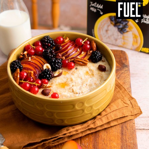 FUEL 10K Golden Syrup Protein Porridge Oat Cereal Sachets thumbnail 2