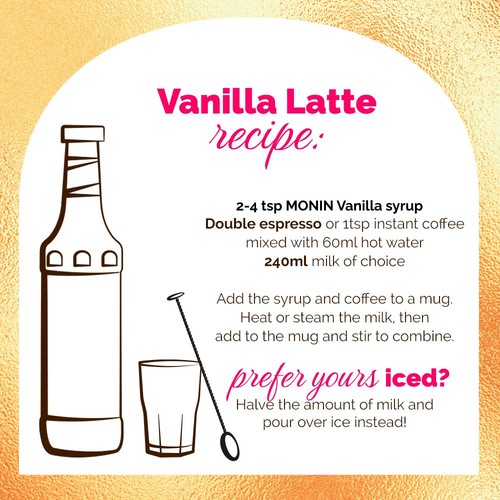 Monin Vanilla Syrup thumbnail 4