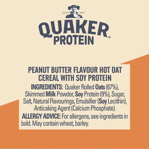 Quaker Oats High Protein Peanut Butter Porridge Pot  thumbnail 3