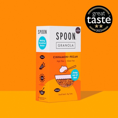 Spoon Cereals Cinnamon + Pecan Granola  thumbnail 2
