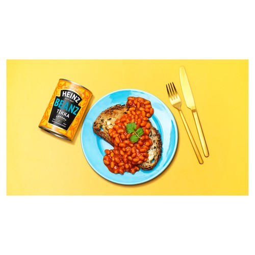 Heinz Limited Edition Tikka Baked Beans  thumbnail 2