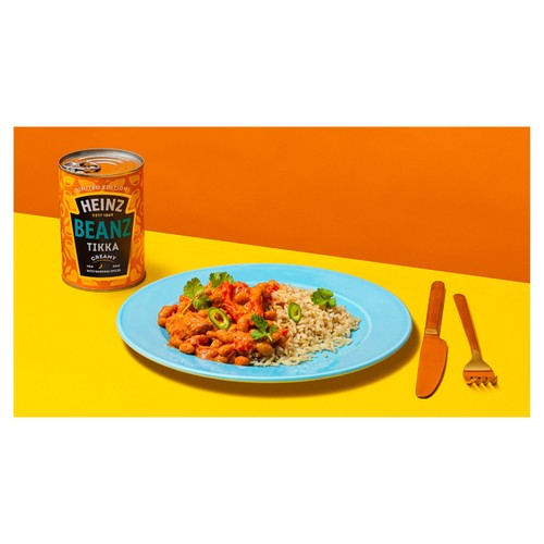 Heinz Limited Edition Tikka Baked Beans  thumbnail 3