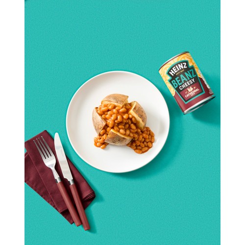 Heinz Cathedral City Cheesy Baked Beans 390g thumbnail 3