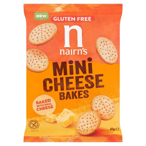 Nairns Gluten Free Mini Cheese Bakes