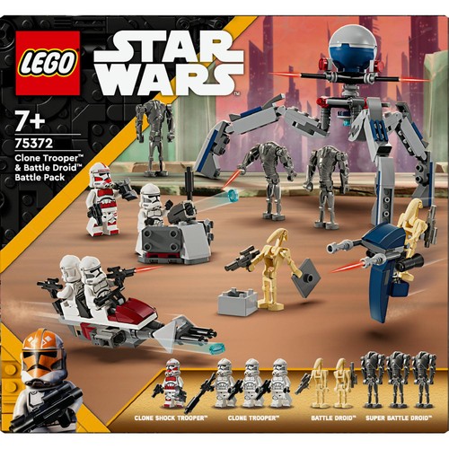 Lego Star Wars Clone Trooper & Battle Droid Battle Pack 75372 thumbnail 2
