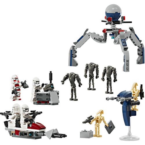 Lego Star Wars Clone Trooper & Battle Droid Battle Pack 75372 thumbnail 3