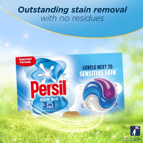 Persil 3 in 1 Washing Capsules Non Bio 26 Washes thumbnail 2