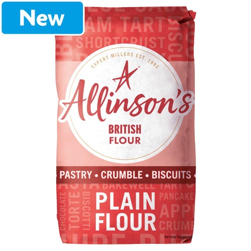 Allinson's British Plain Flour 1kg