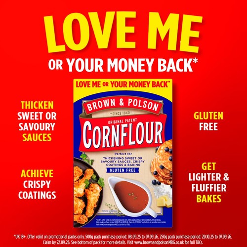 Brown & Polson Cornflour 500g thumbnail 2