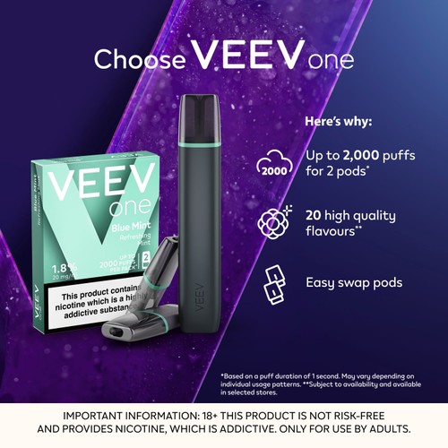VEEV One Blue Mint Pods thumbnail 4