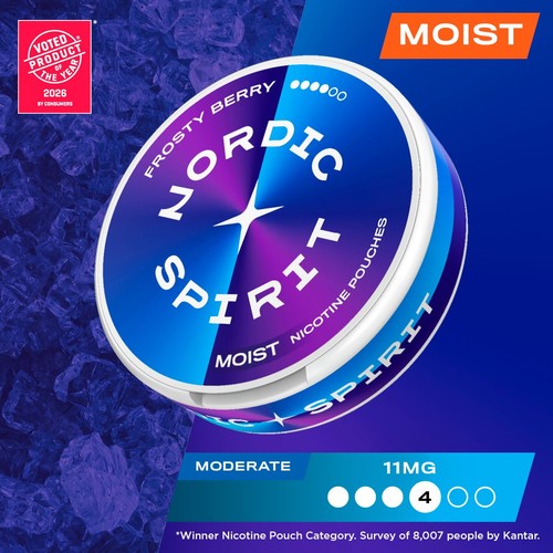 Nordic Spirit Frosty Berry Extra Strong