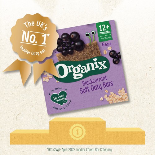 Organix Blackcurrant Soft Oaty Bars  thumbnail 3
