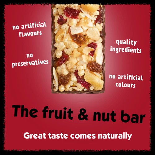 Eat Natural Cereal Bar Cranberry Macadamia & Dark Chocolate Multipack  thumbnail 3