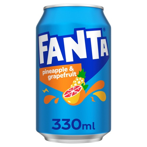 Fanta Pineapple & Grapefruit 24 x 330ml thumbnail 2