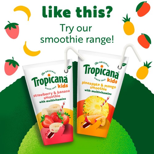 Tropicana Kids Apple Fruit Juice lunchbox 4 x 150ml thumbnail 4