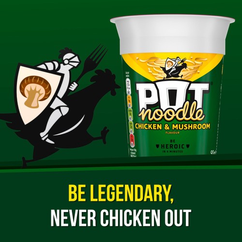 Pot Noodle Chicken & Mushroom 4x90g thumbnail 2
