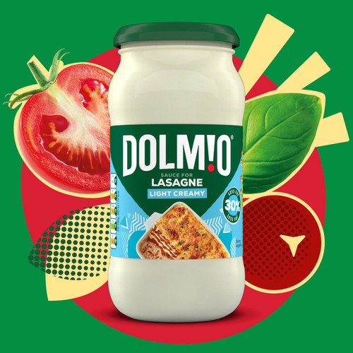 Dolmio Lasagne Light Creamy White Pasta Sauce 30% Less Fat 440g thumbnail 4