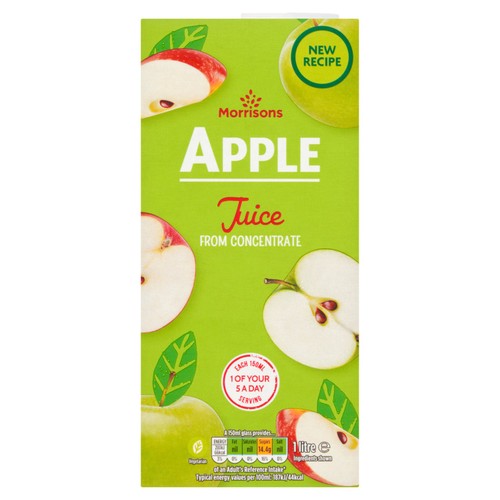 Morrisons Apple Juice From Concentrate