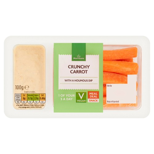 Morrisons Carrot Sticks & Houmous