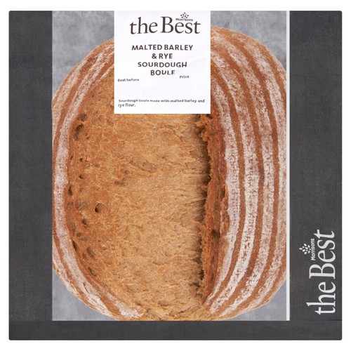Morrisons The Best Malted Barley & Rye Boule   400g