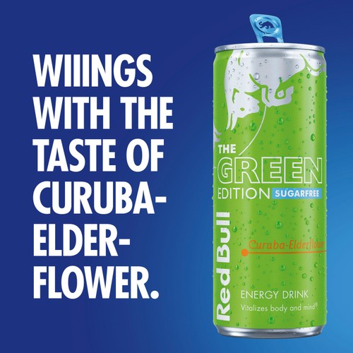 Red Bull Energy Drink Sugar Free Green Edition Curuba Elderflower thumbnail 2