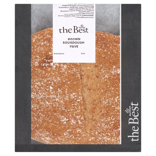 Morrisons The Best Brown Sourdough Pave    400g