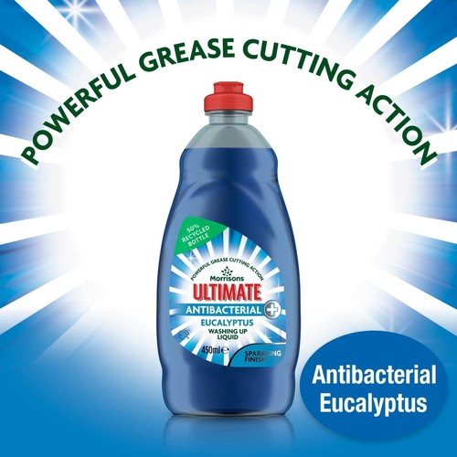 Morrison's Eucalyptus Antibacterial Washing Up Liquid  thumbnail 3