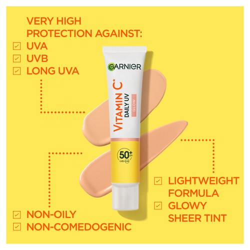 Garnier Vitamin C UV Fluid SPF50 Glow thumbnail 4