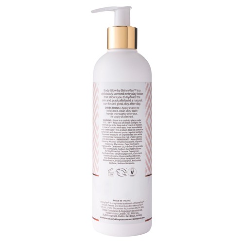 Skinny Tan Body Glow Gradual Everyday Self-Tan Lotion Medium  thumbnail 2