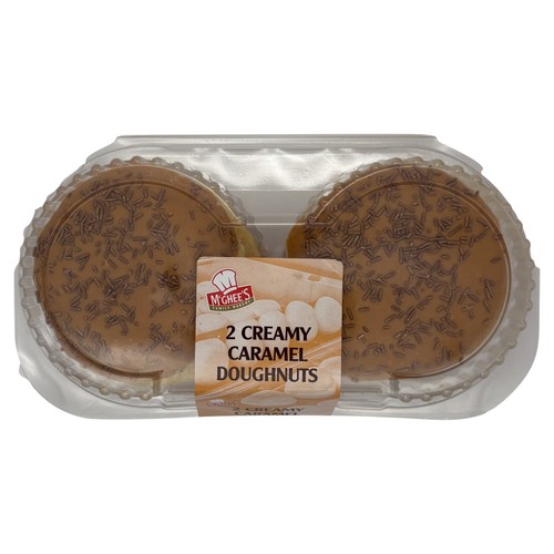 McGhee's Filled Caramel Doughnuts 