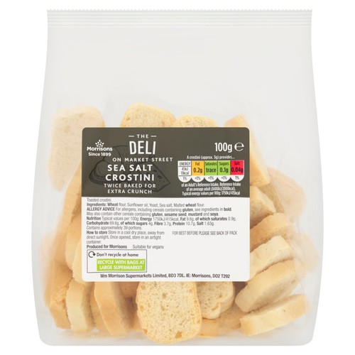 Market Street Deli Sea Salt Crostini 