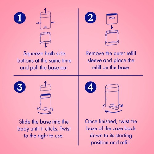 Wild Fresh Cotton & Sea Salt Deodorant Refill  thumbnail 4