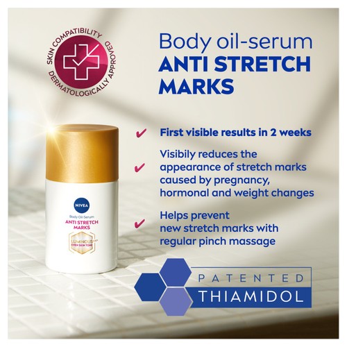 NIVEA Luminous 630 Anti-Stretch Mark Body Oil-Serum  thumbnail 7