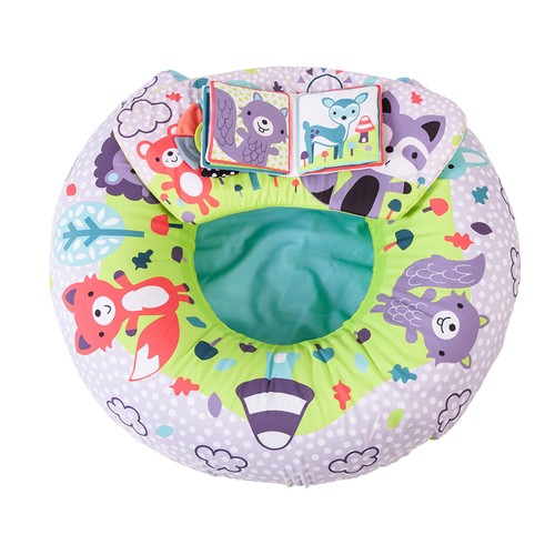 Red Kite Sit Me Up Inflatable Ring Seat With Tray Peppermint Trail thumbnail 2