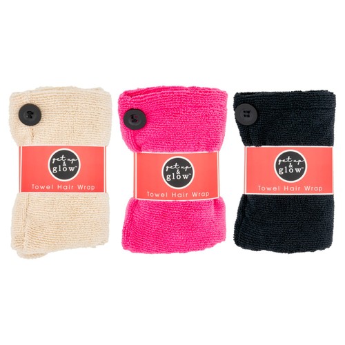 Get Up And Glow Towel Hair Wrap