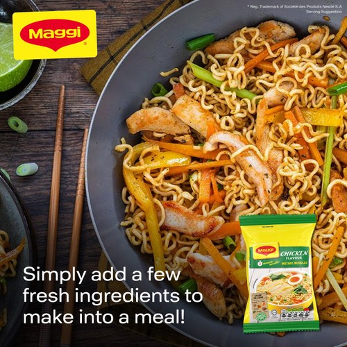 Maggi Chicken Flavour Instant Noodles Multipack 5 x 79g thumbnail 4
