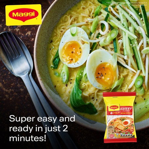 Maggi Curry Flavour Instant Noodles Multipack 5 x 79g thumbnail 2
