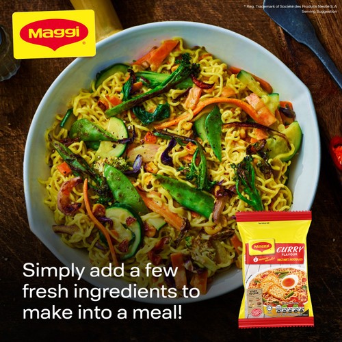 Maggi Curry Flavour Instant Noodles Multipack 5 x 79g thumbnail 5
