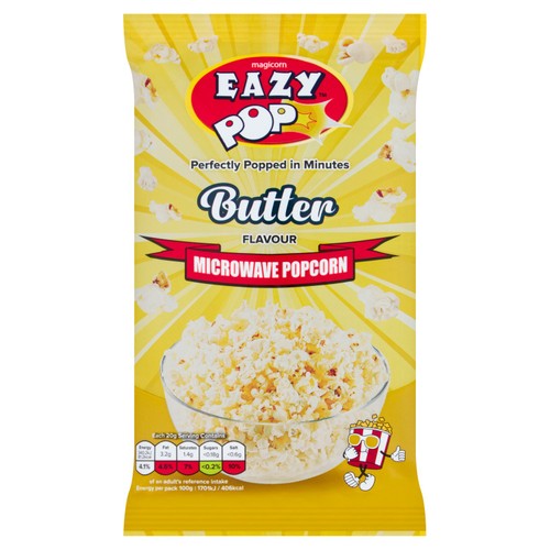 Eazypop Microwave Popcorn Butter