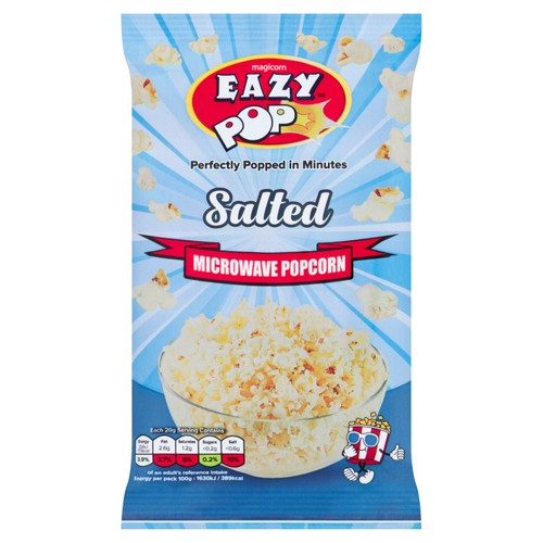Eazypop Microwave Popcorn Salted