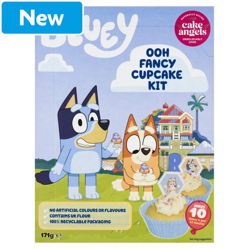 Cake Angels Bluey Ooh Fancy Cupcake Kit 171g