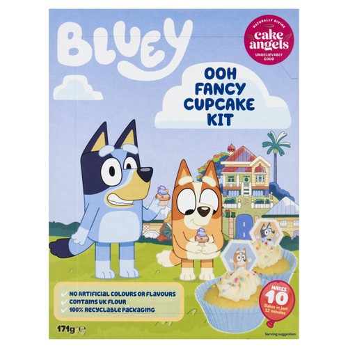 Cake Angels Bluey Ooh Fancy Cupcake Kit 171g thumbnail 2