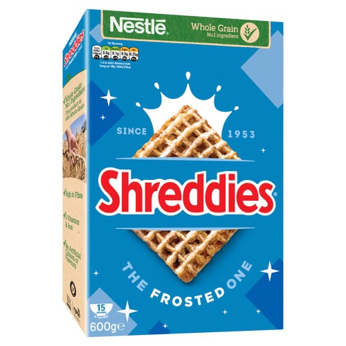 Nestle Shreddies Frosted Cereal 600g thumbnail 2