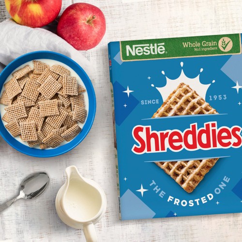 Nestle Shreddies Frosted Cereal 600g thumbnail 3
